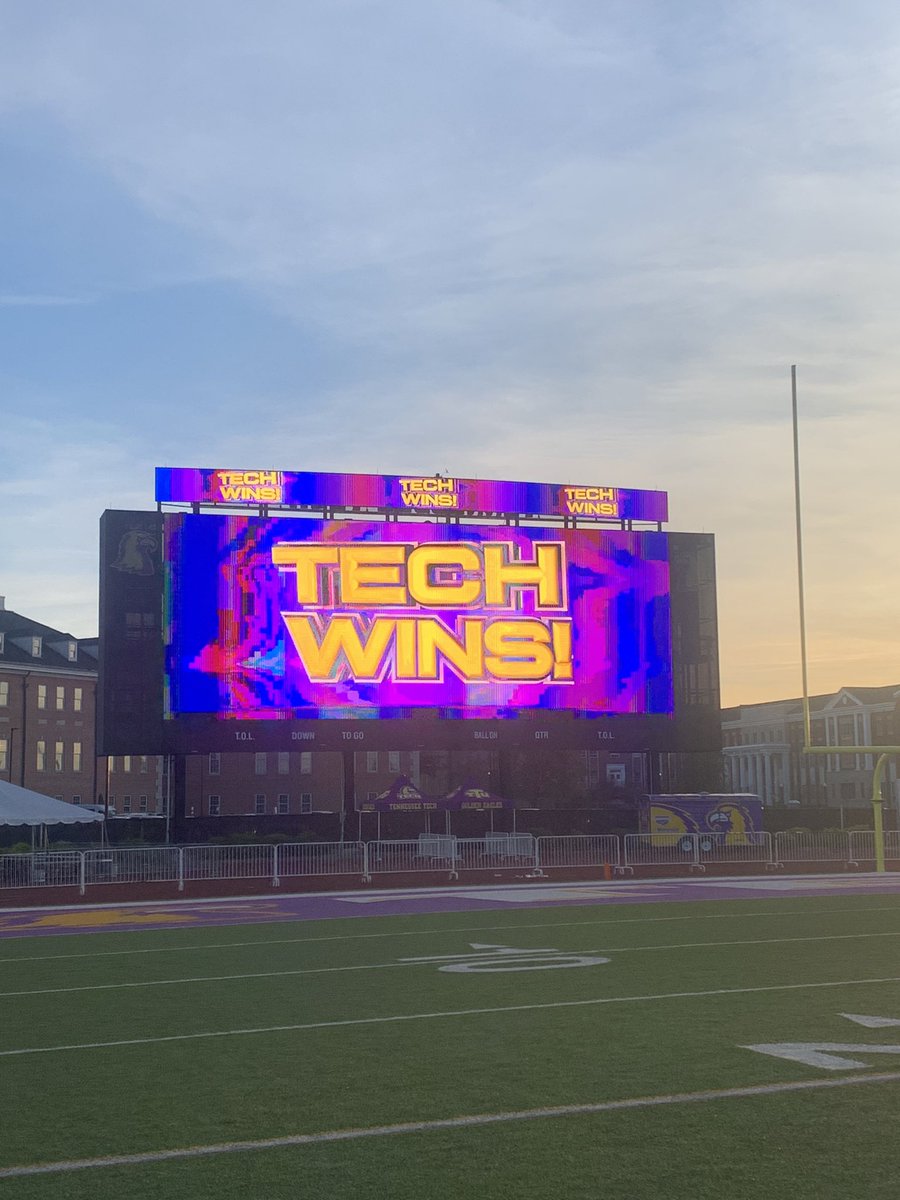 DeborahPoha's tweet image. 5 times in the row
Great season @TNTechFootball 

#WingsUp #AimHigh