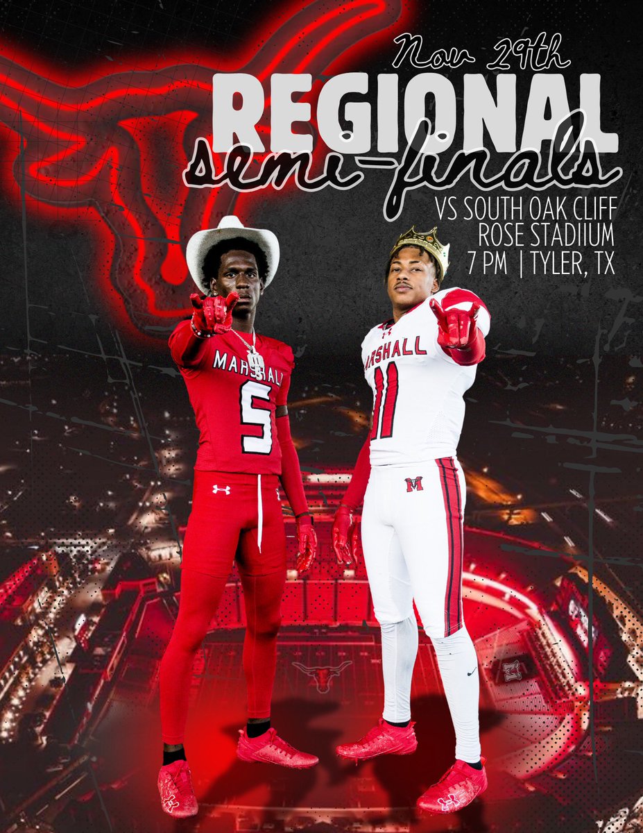 2024 Regional Semi-Finals
Friday, November 29th
Tyler Rose Stadium
609 Fair Park Drive Tyler, Texas 75701
7:00pm