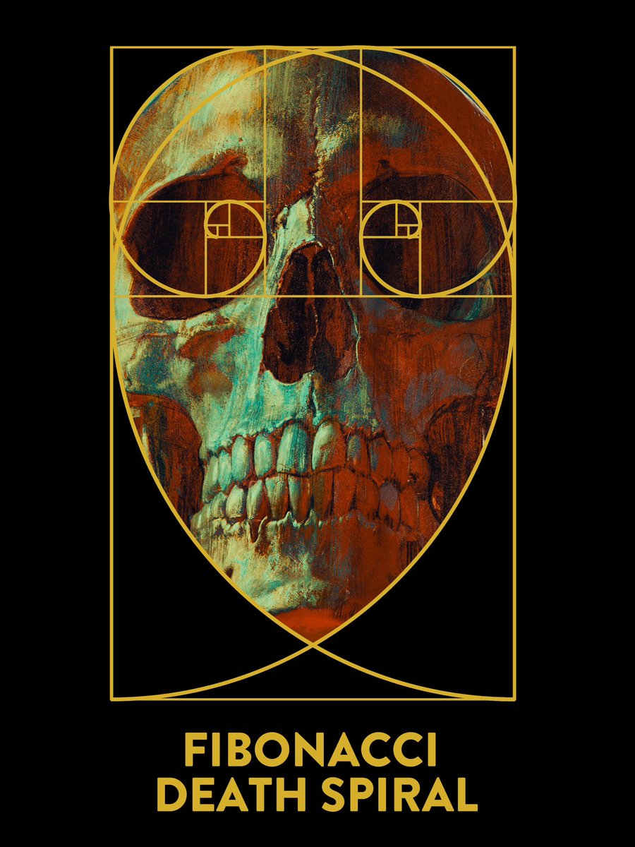 Hi it’s my birthday, this is a tiefling noise pop duo I made up and painted called Fibonacci Death Spiral and also this is what their t-shirt would look like