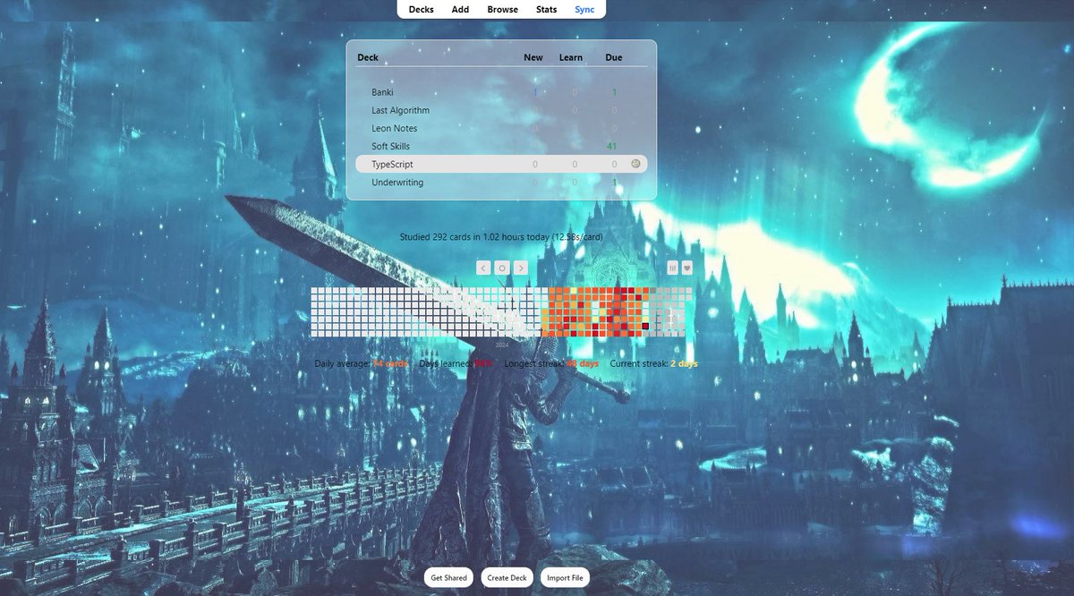 So much backed up Anki!