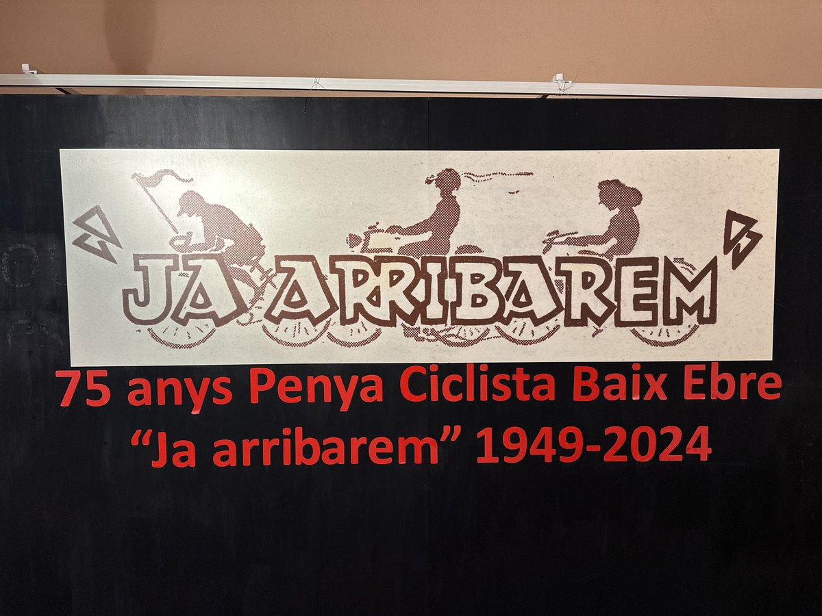 Ferran_Bel's tweet photo. A #Tortosa he visitat l’exposició del 75 aniversari de la Penya ciclista Baix Ebre. Us la recomano, un viatge a l’història del ciclisme i la ciutat. No hi falta un record a “Salvem el velòdrom” mobilitzacio  ciudadana enfront l’anterior #Tripartit que al 2006 volia enderrocar-lo. https://t.co/S8zwvZ6nfX