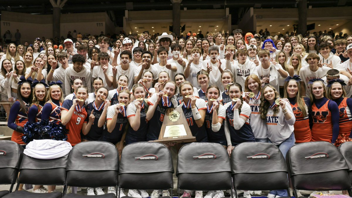 Your <a href="/WakelandVB/">Wakeland Volleyball</a> are your 2024 UIL 5A State Champions!! Congrats ladies!!!