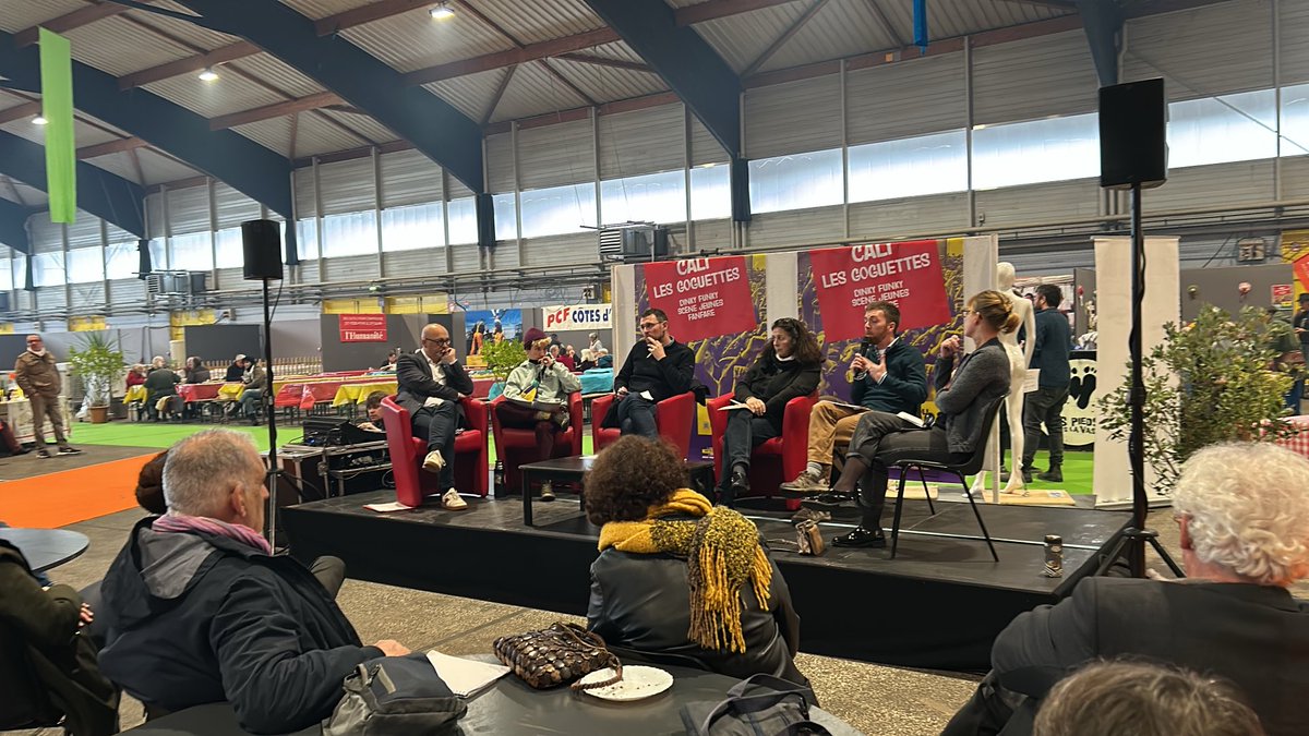 Passage aujourd’hui à la #FetedelHuma Bretagne pour parler modèle agricole breton et sa nécessaire évolution et m’informer sur la sécurité sociale agricole.