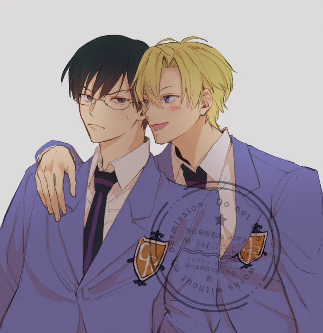鏡夜先輩がお誕生日だったと聞いて…! ど遅刻お祝い投下 #鳳鏡夜誕生祭2024
