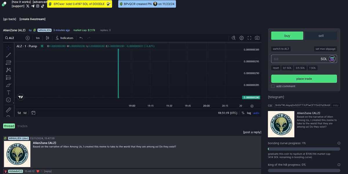 BABAIG_'s tweet image. pump.fun/coin/9nhVTKL4e… #cript #meme #memecoin #alien