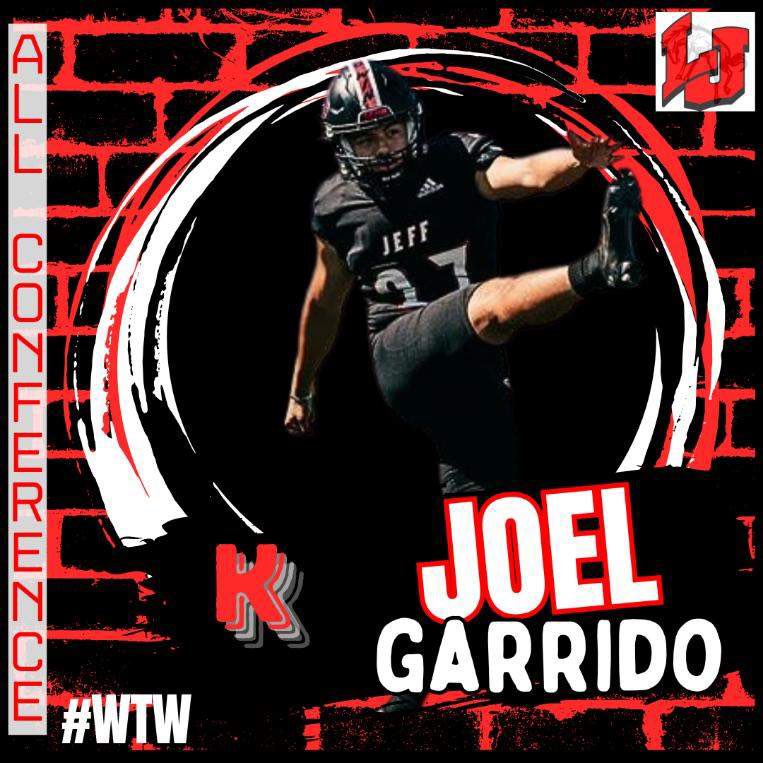 Congrats to Joel Garrido on your 1st Team All Conference <a href="/WeAreTheNCC/">North Central Conference Athletics</a> selection! 

- 64/65 PATs
- 8/12 FGs, Long of 45 Yards
- 57 Touchbacks
- 38.7 YD Punt AVG 

#WTW #AGNB