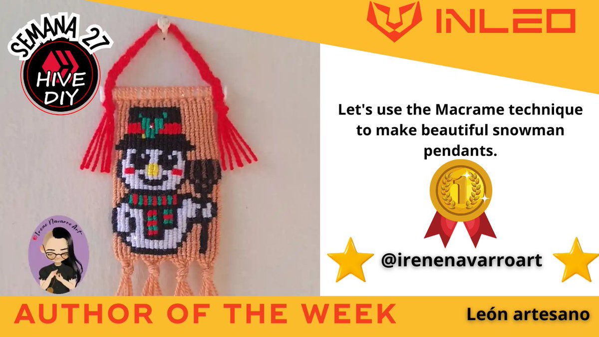 EquipodeltaS's tweet photo. Felicitamos a @IreneNavarroArt por ser la Lion of The Week!!!! Apoyen con su voto al autor de su preferencia, para que sea el autor favorito de la semana, de manera que pueda reunir recompensas adicionales a sus hermosos proyectos: -> https://t.co/QsqPbovK3p
 #hive #hivediy https://t.co/jM487bYpyu
