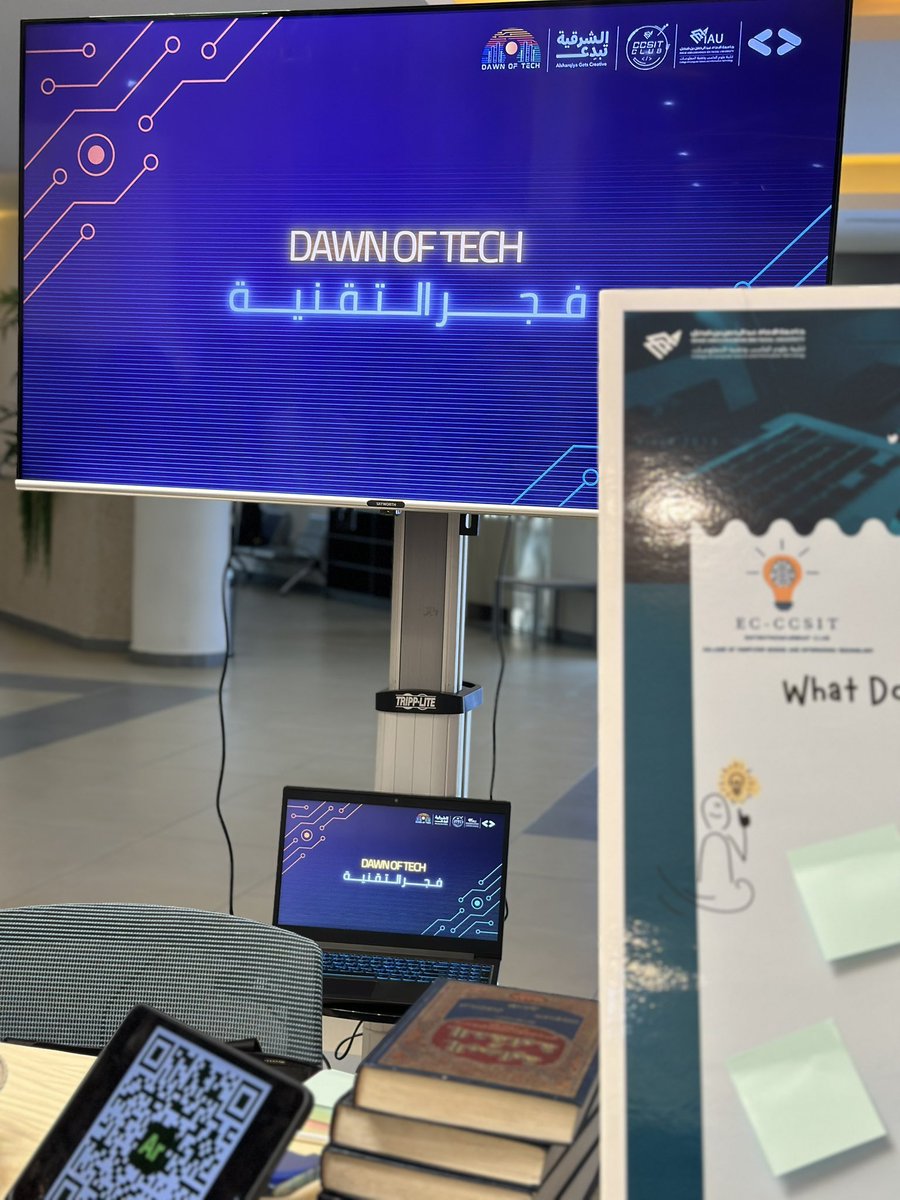 vIAhmed12's tweet photo. had great tiime representing @csc_iau at
#DawnOfTech ๐ค๐
๐ฅท๐ผ https://t.co/QsNtRilkHQ