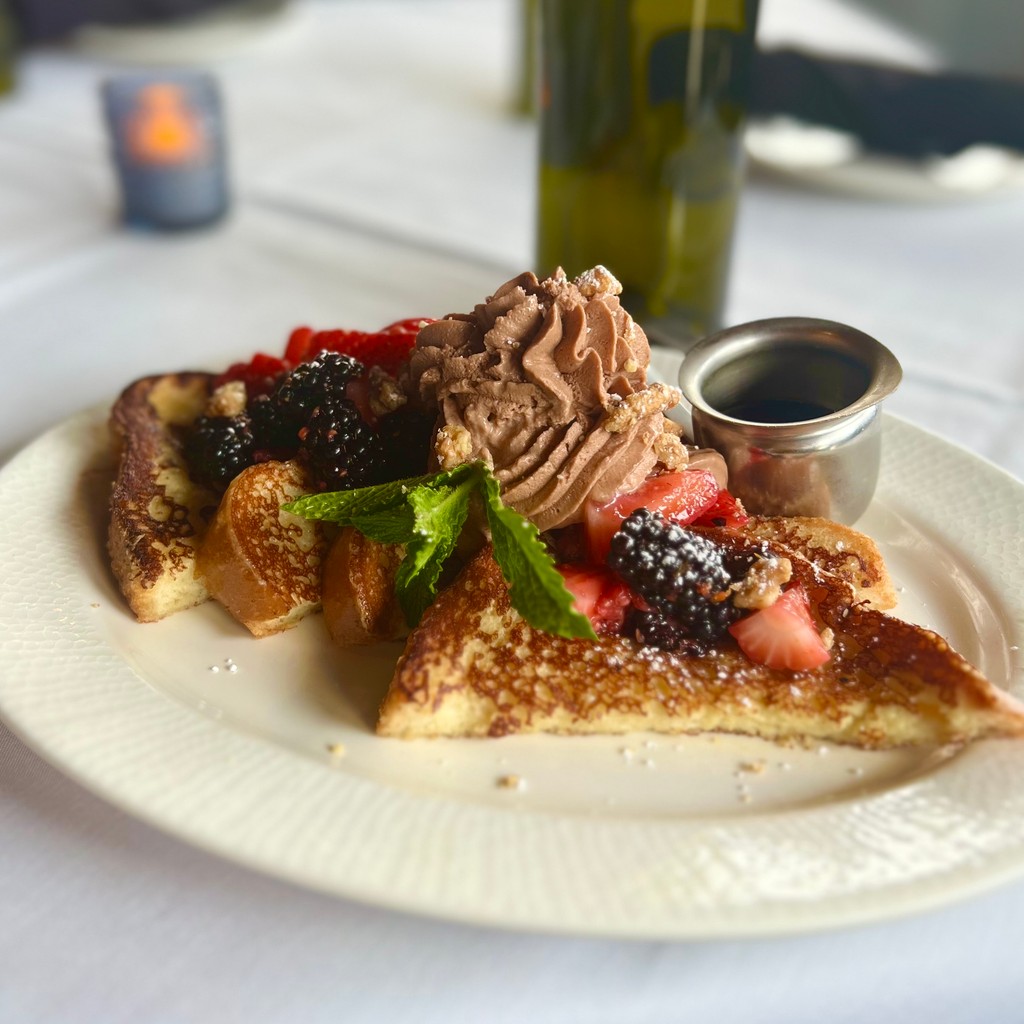 Indulge in our decadent Nutella French Toast this Sunday at Trio Grill. The perfect way to start your day.