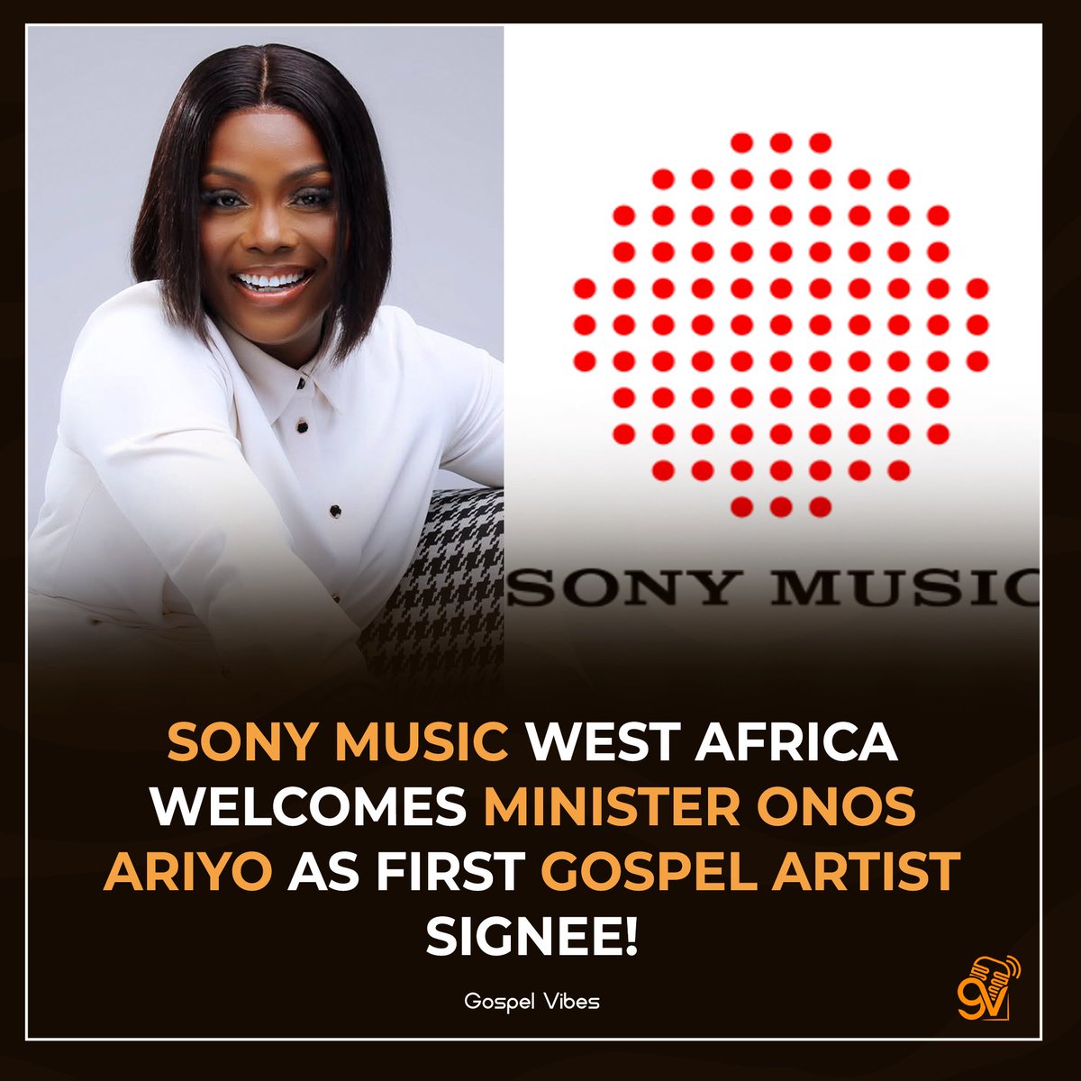 GospelVibes00's tweet photo. SONY MUSIC WEST AFRICA WELCOMES MINISTER ONOS ARIYO AS FIRST GOSPEL ARTIST SIGNEE! https://t.co/nnQo3HqERM