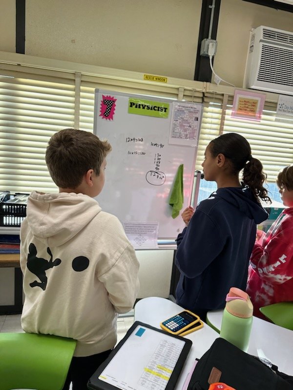 BTC in full swing in Mrs. Parisi's class at LBMS #mathlife <a href="/LBblessed/">linda Barnett</a>