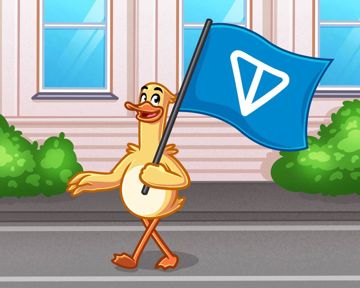 $TON ON THE RISE 💎

If you checked our previous post it’s all a pretty good prediction 🦆

The next big move coming on #TON will be $TONY 🔥

TONY THE DUCK is at 460K market cap - the lowest cheapest ticket you can get for the mascot of TON 🚀 

TON SEASON IS COMING 💥

CA: