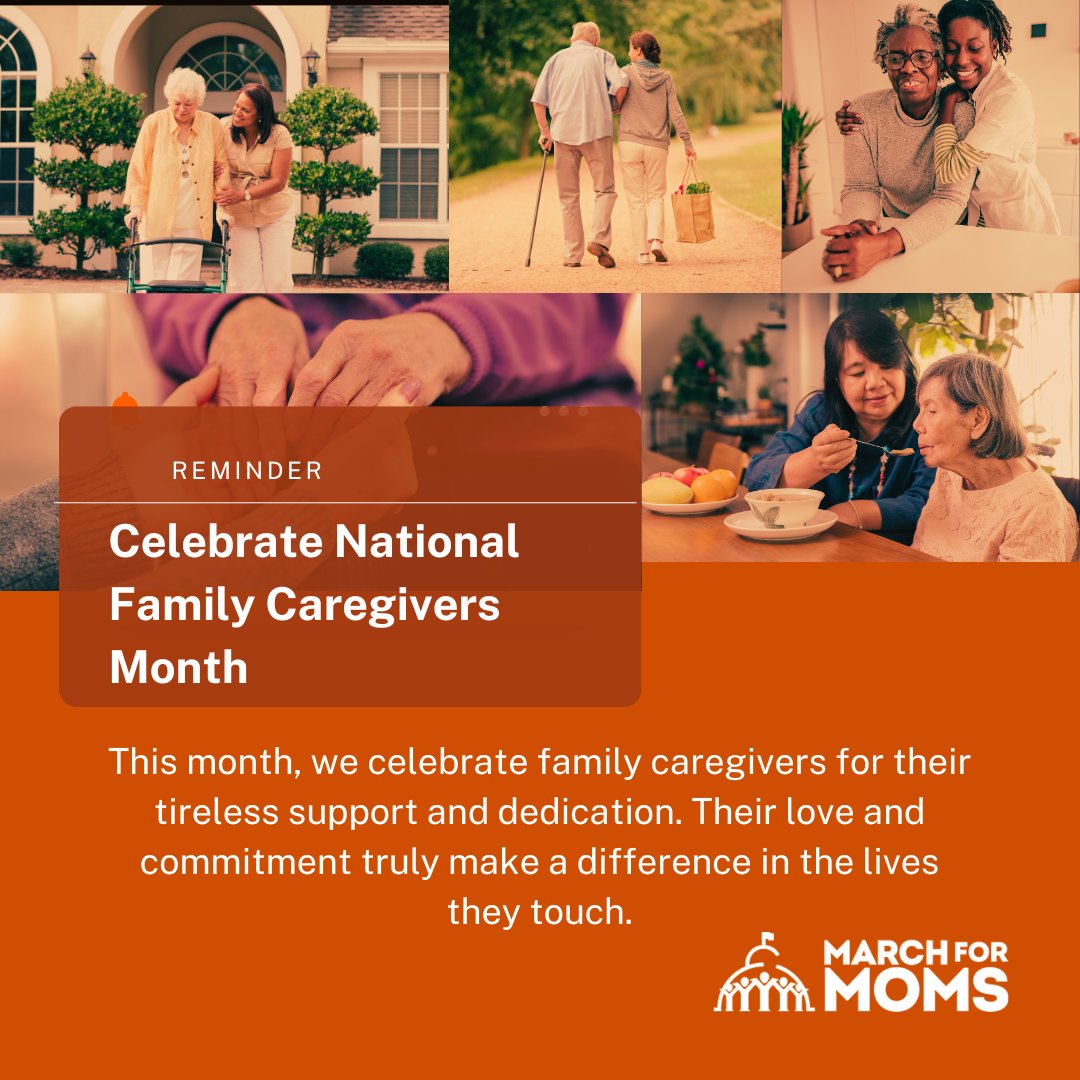 National Family Caregivers Month honors the love, sacrifice, and wellbeing of caregivers who care for loved ones, including children, elders, veterans, people with disabilities, and those struggling with illness or behavioral health challenges. Learn more: caregiveraction.org/icare/
