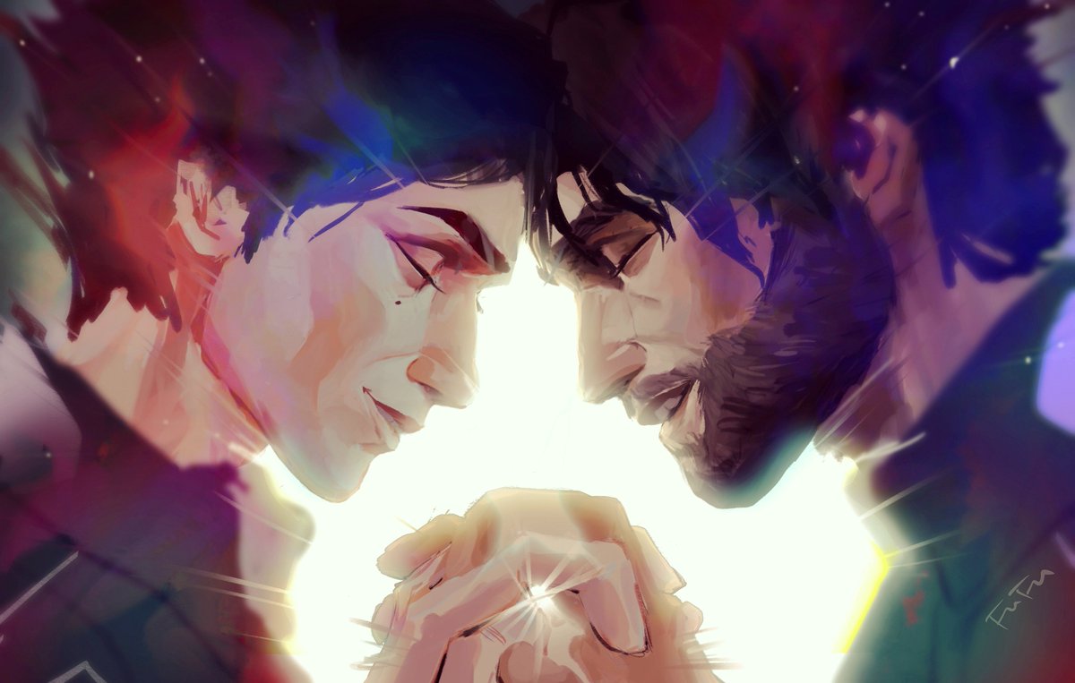 Doufu_Fu's tweet photo. and Destiny.
#ArcaneSeason2￼ #jayvik 
#Jayce #Viktor https://t.co/kDONw7ybGZ