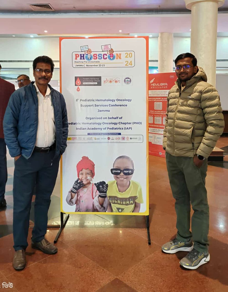 NASCO presented Indian #SickleCellDisease patient perspectives in #PHOSSCON2024 at Jammu.
Many thanks to #PHOCON Pediatric Hematology Oncology &amp; IAP for giving this opportunity.

#SCAEM2047
#Sicklecell