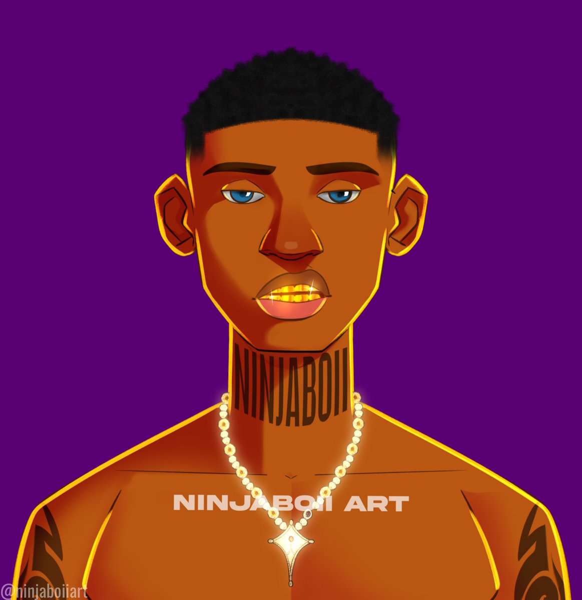 ninjaboii_art's tweet photo. A thread of @wizkidayo  artistry as acanvas for cultural expression. Here’s my tribute to one of Afrobeats' GOATs—each artwork celebrates his impact on music, fashion, and global culture. 🖤✨ #Wizkid #AfrobeatsArt
#Wizkidfc @wizkidfc_  @WizkidSource https://t.co/cqRudMxYNh
