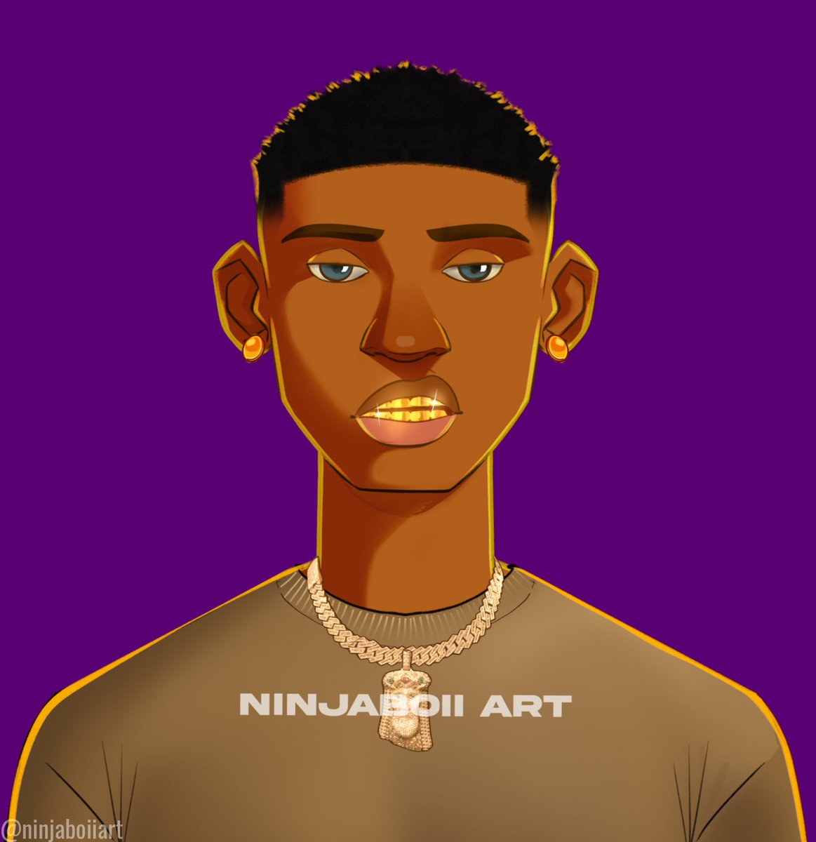 ninjaboii_art's tweet photo. A thread of @wizkidayo  artistry as acanvas for cultural expression. Here’s my tribute to one of Afrobeats' GOATs—each artwork celebrates his impact on music, fashion, and global culture. 🖤✨ #Wizkid #AfrobeatsArt
#Wizkidfc @wizkidfc_  @WizkidSource https://t.co/cqRudMxYNh