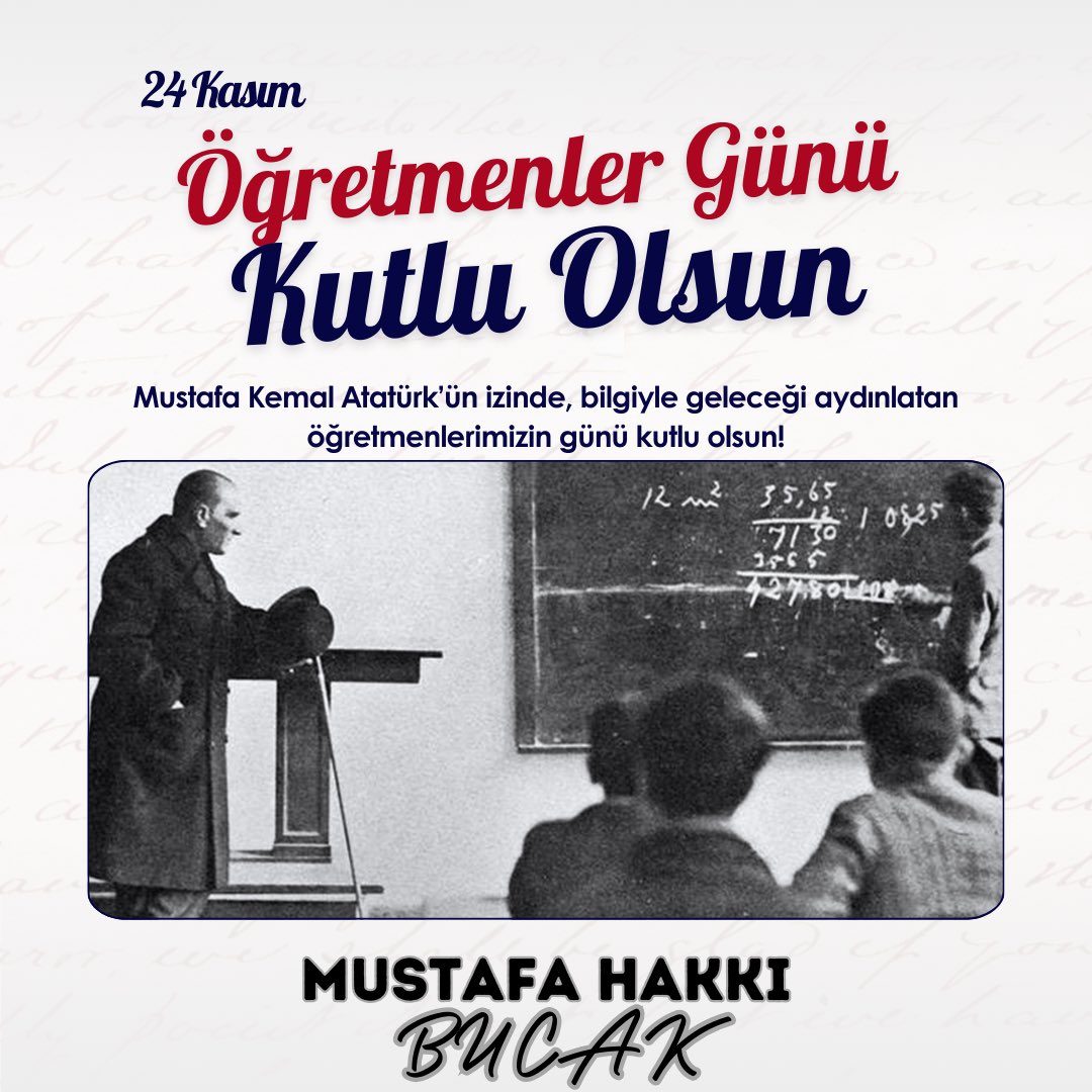 Ülkemizin fedakâr öğretmenleri, sizler her şeyin en güzeline lâyıksınız 💫

Yılmadan, yorulmadan ve içlerindeki ışığı hiç kaybetmeden, öğrencilerimize yol gösteren; birlik, beraberlik, kardeşlik ve evrensel değerleri öğreten değerli öğretmenlerimizin Öğretmenler Günü kutlu olsun.