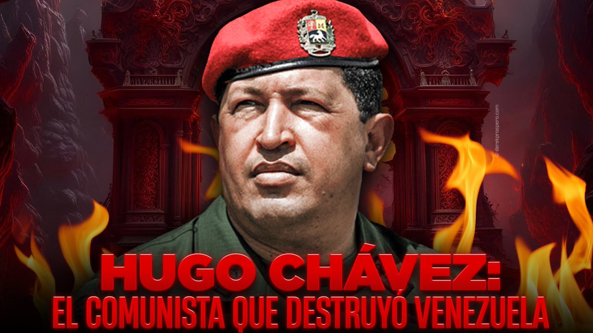 humbertocelli's tweet photo. En primicia de mi canal Celli Presenta

Cómo Hugo Chávez destruyó Venezuela: La verdad detrás del caos comunista

🛑Pulsa este enlace para ir directo 🛑

                                 👇🏻 

https://t.co/yFvZplLS7o

#Chávez #Venezuela #Comunismo #Historia #FidelCastro https://t.co/TUe7q0pble