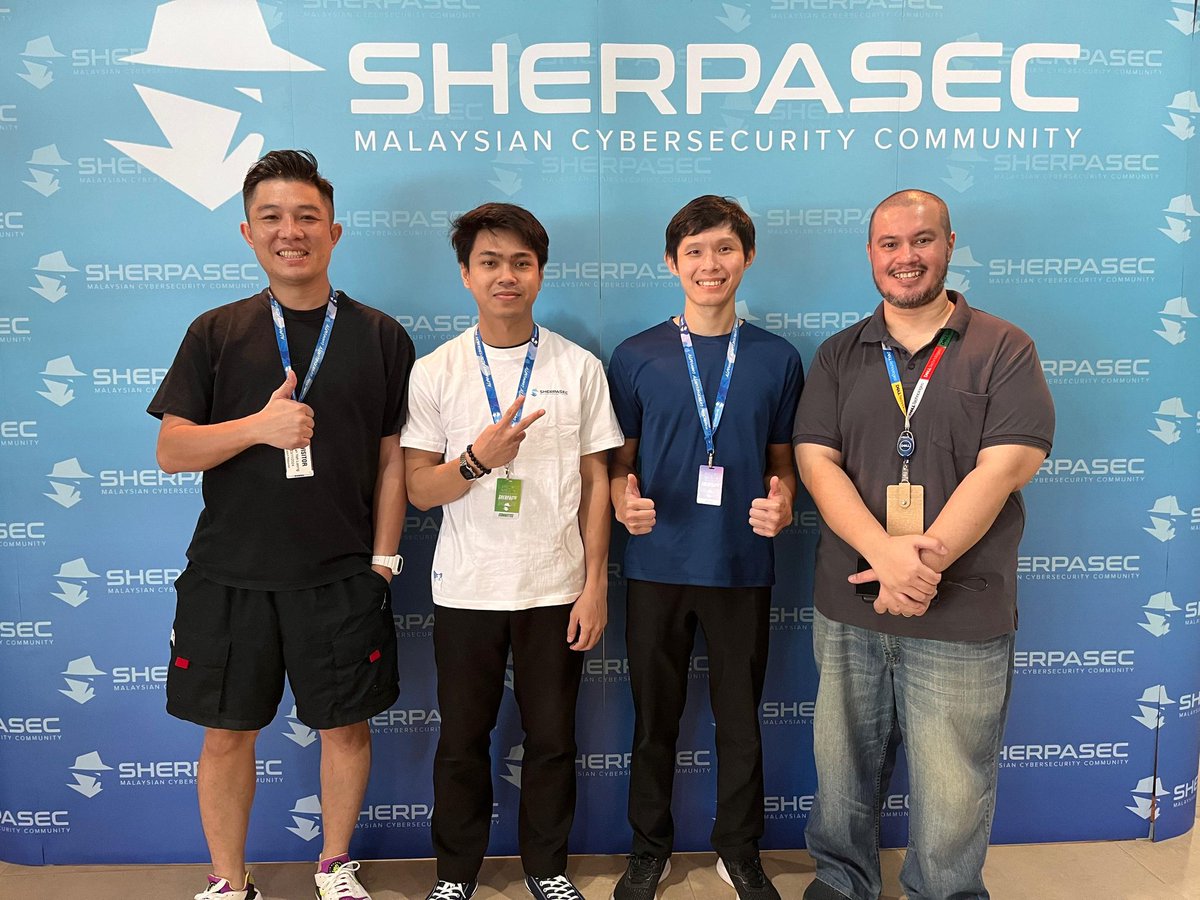 klks84's tweet image. Meeting old friends and making new ones at #SherpaCTF #SherpaSec