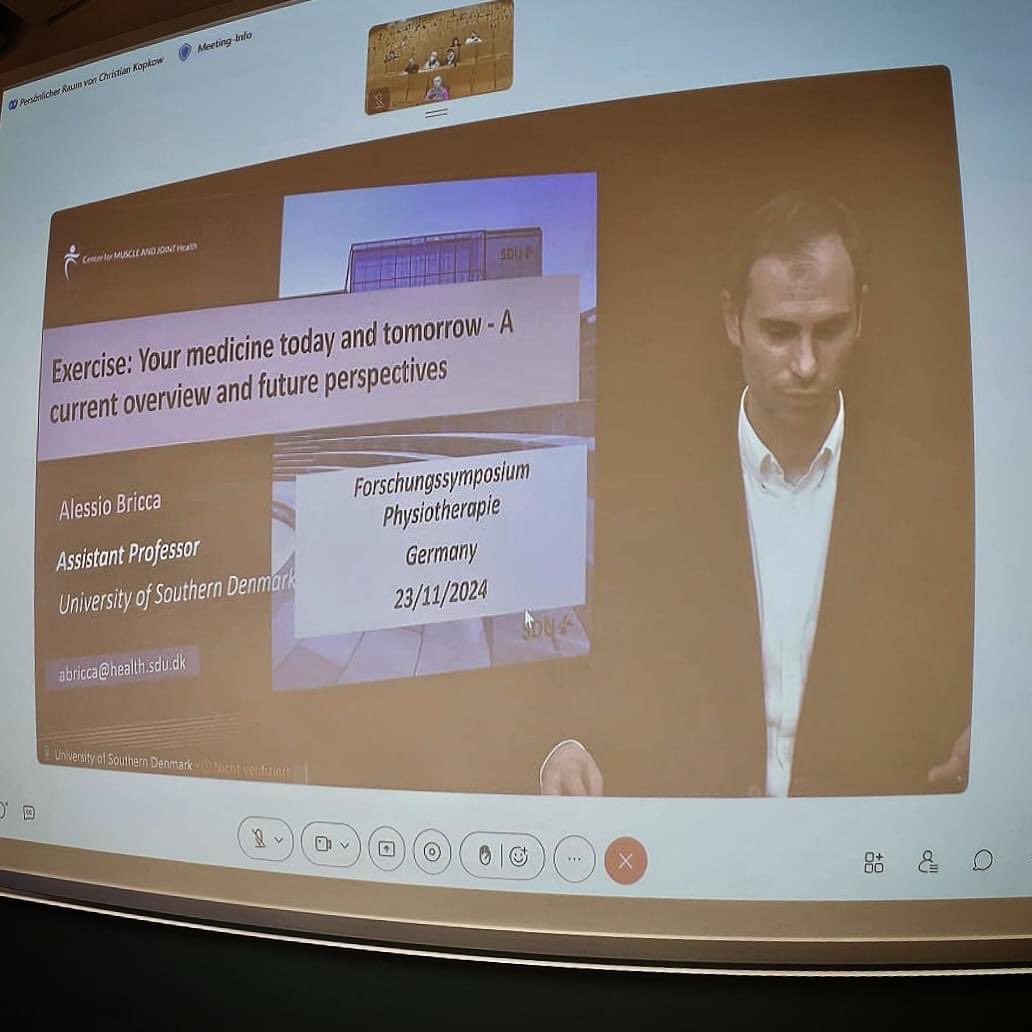 a_bricca's tweet image. Huge thanks for the warm (digital) welcome and engagement with the talk to the German physio community 

@Forschungssymposium Physiotherapie (FSPT) &amp;amp; @CKopkow 🙏 

#exercisetherapy #exercise #physicalactivity #health