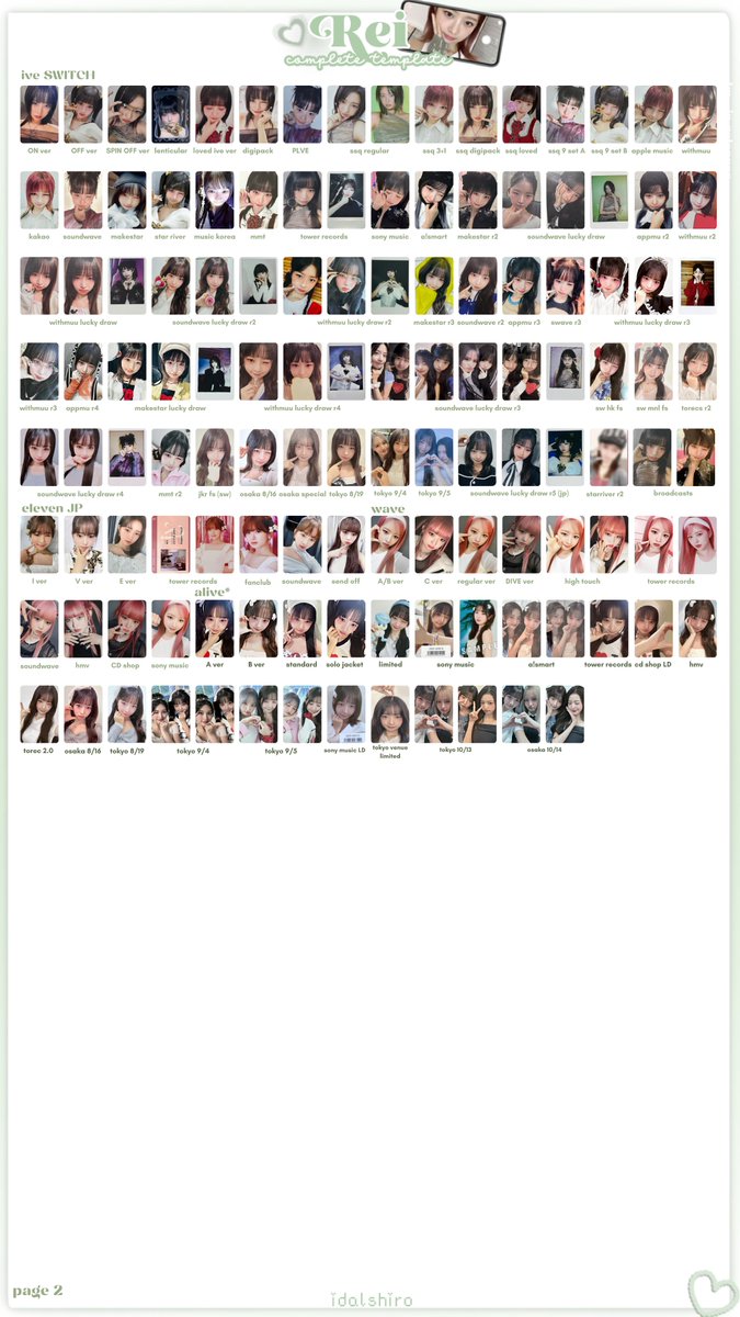 idalshiro's tweet photo. ive | 아이브 full template  [updated 23.11] 
yujin, gaeul, rei, wonyoung

drive at the end | ctto scans / pics #IVE #ANYUJIN #GAEUL #REI #JANGWONYOUNG #LIZ #LEESEO #유진 #가을 #레이 #원영 #리즈 #이서 #IveSWITCH https://t.co/KiffVy1Zrm