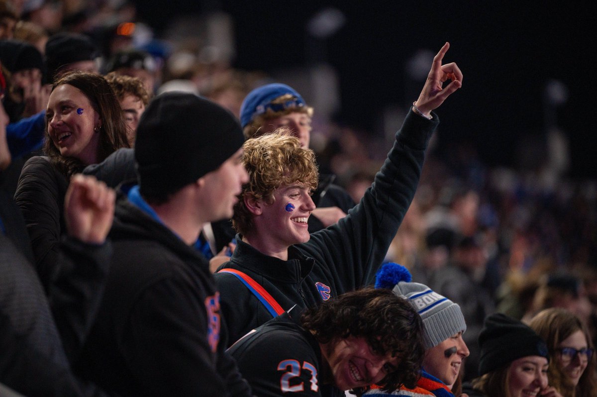 BroncoSportsFB's tweet photo. ππππ πΎπΌππ
Where are you watching the game today, #BroncoNation?
#BleedBlue | #BuiltDiffferent https://t.co/kUP36CqrBK