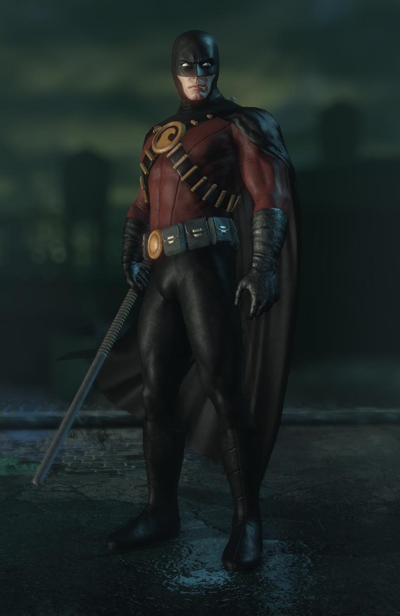 DailyArkhamMeme's tweet photo. Rocksteady really said "screw it" and decided to invent Man in 2011 https://t.co/A2nPchqt9v