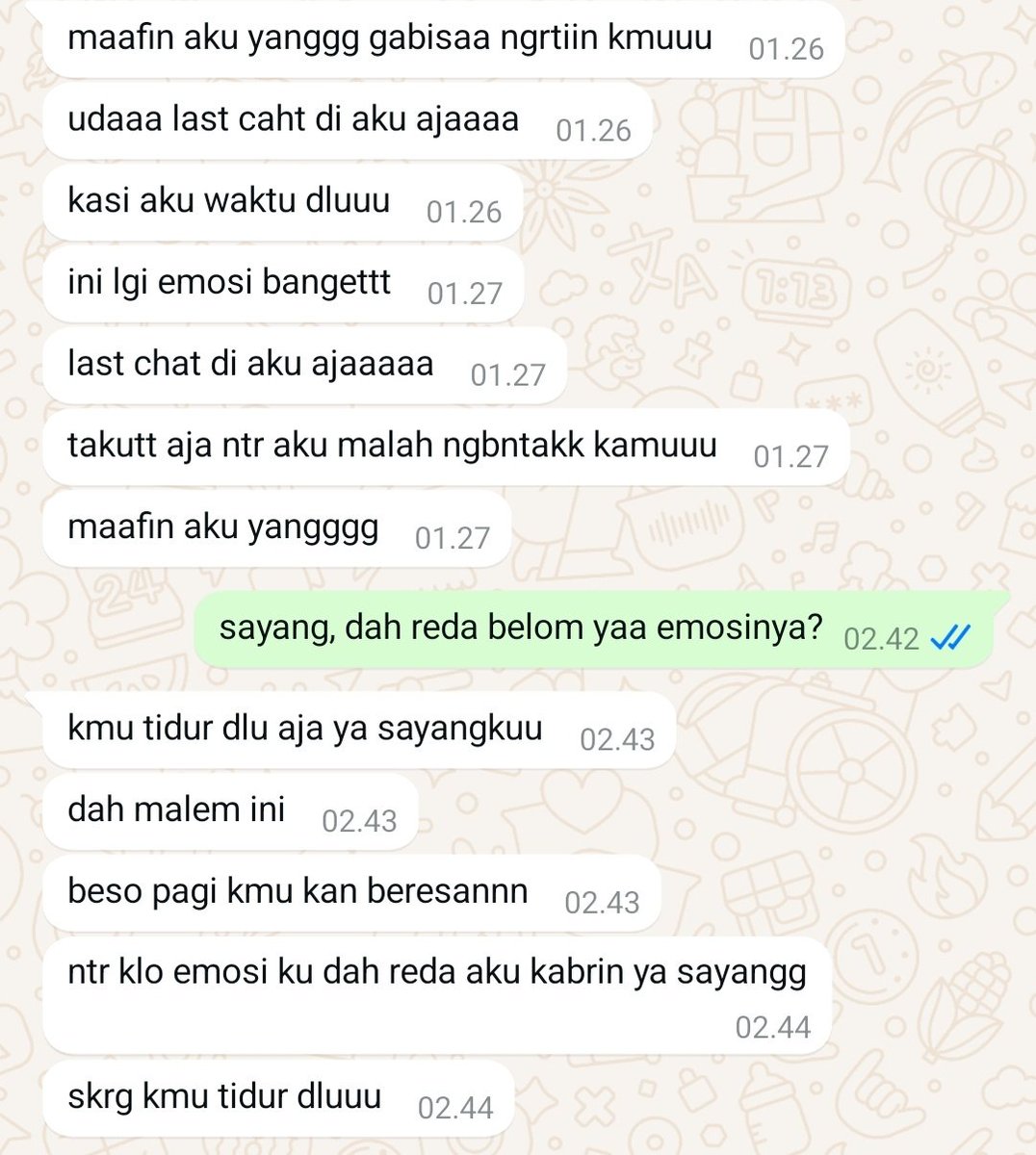 sheyouu05's tweet photo. @tanyakanrl lagi emosi, tapi tetep manggil "sayangku" https://t.co/iOlfdGccQJ