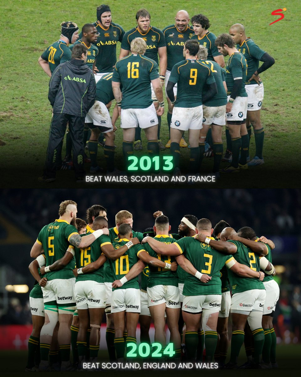 SSRugby's tweet photo. 3/3 💯

The Springboks conquer the North and repeat the heroics of 2013 in the #AutumnNationsSeries 🇿🇦🔥 https://t.co/edijD0hHxI