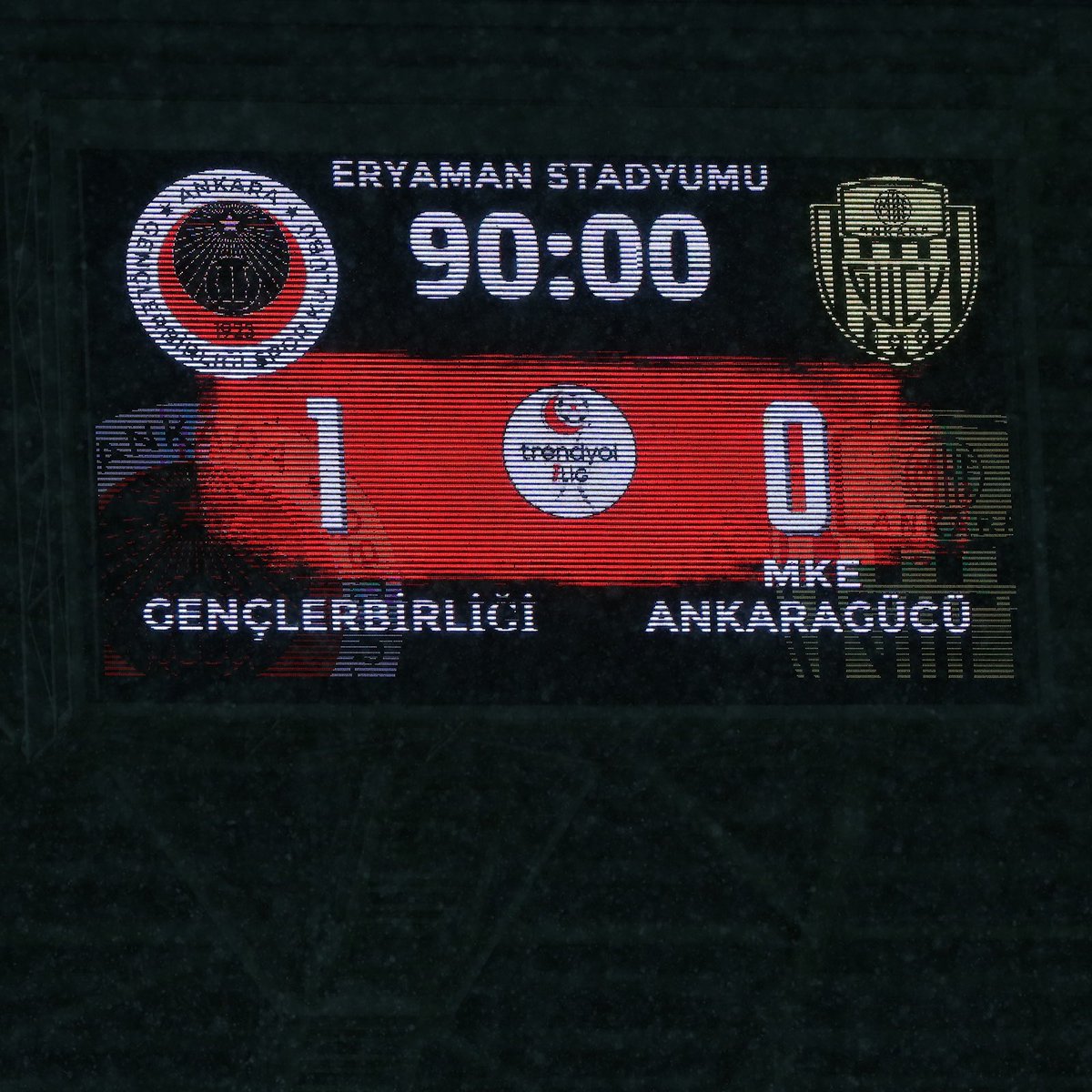 Bu bir Ankara hatırasıdır, Ankara işidir. 🎶

#KırmızıKara • #GBvAG