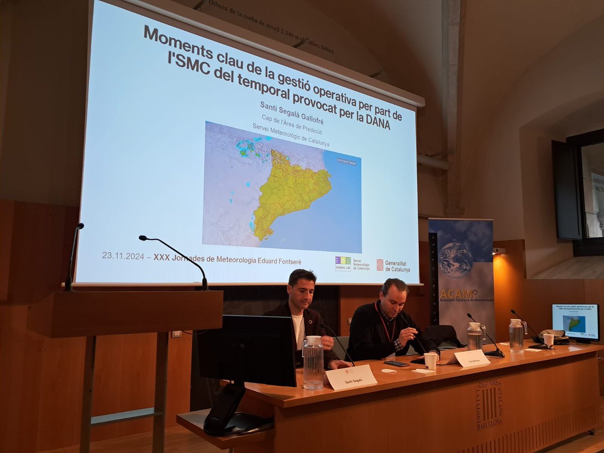 Gràcies companys SMC <a href="/meteocat/">Meteocat</a> per haver representat tan bé la nostra institució a les #JEF24 #JEF2024 <a href="/SantiSegalaG/">Santi Segalà G</a> <a href="/MProhom/">Marc Prohom</a> <a href="/NicolauPineda/">Nicolau Pineda</a> <a href="/enricasellas/">Enric Casellas</a> <a href="/ToniBarreraEsco/">Toni Barrera-Escoda🎗"I STAND WITH UKRAINE 🇺🇦"</a> <a href="/muntsabusto/">Montserrat Busto #V🍉</a> <a href="/jmercadercarbo/">Jordi Mercader Carbó</a> <a href="/albertapga/">Albert Aparicio</a> Vicent Altava