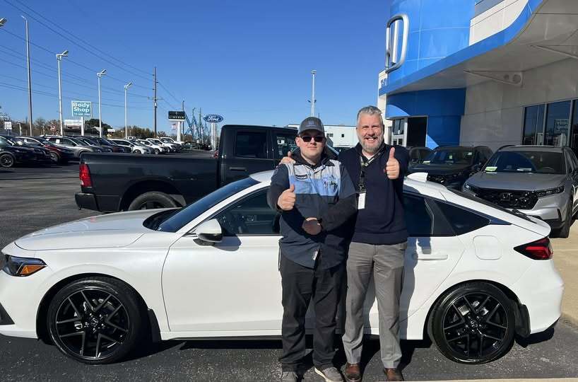 I’d like to Thank and Congratulate Cameron Bartsch for his purchase of a Brand New 2024 Honda Civic Sport Touring Hatchback!! I know he will truly enjoy his new vehicle!! If you’re in the market for a new or new to you vehicle, call or pm me and let me find the perfect vehicle...