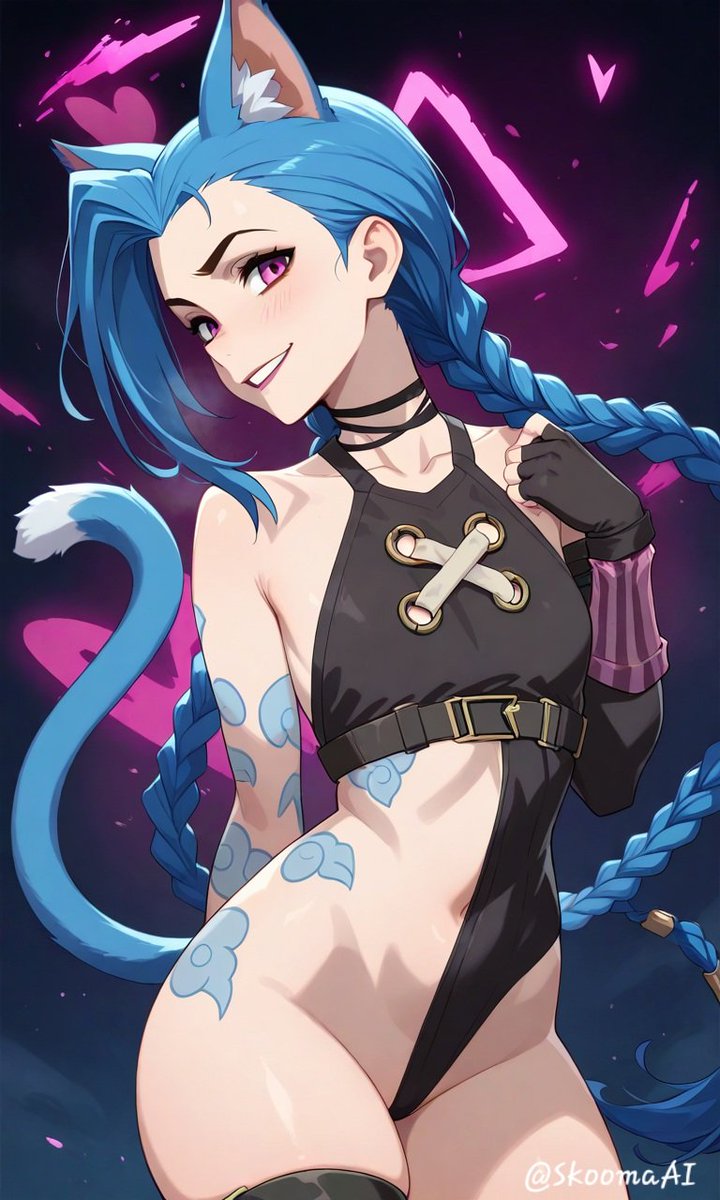 SkoomaAI's tweet photo. Jinx 💙 https://t.co/cGifvzN9qS
