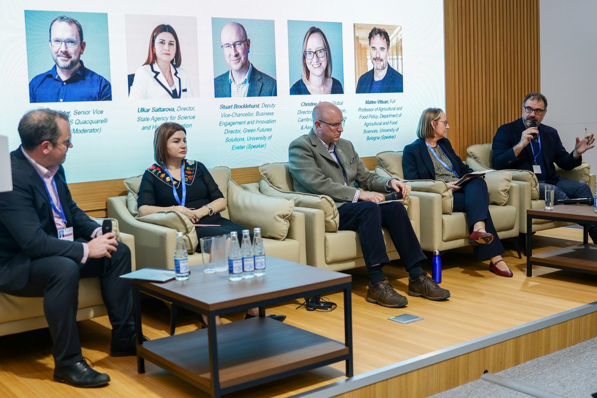 WorldandKhazar's tweet photo. QS Quacquarelli Symonds, one of the world's most influential ranking organizations, announced the "QS World University Rankings: Sustainability 2025" results.

A heartfelt congratulations to Khazar University and all the Azerbaijani Universities represented in this ranking! https://t.co/LQbFcc3S10