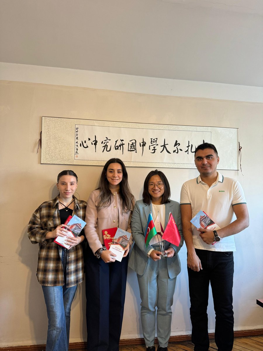 WorldandKhazar's tweet photo. We had the meeting with Ping Liang from the Study Abroad and Outbound Visit Division, International Office of Sichuan University, China. The meeting hosted by International Affairs Office Team, featured an in-depth presentation about Khazar University. https://t.co/HjkVVBCytT