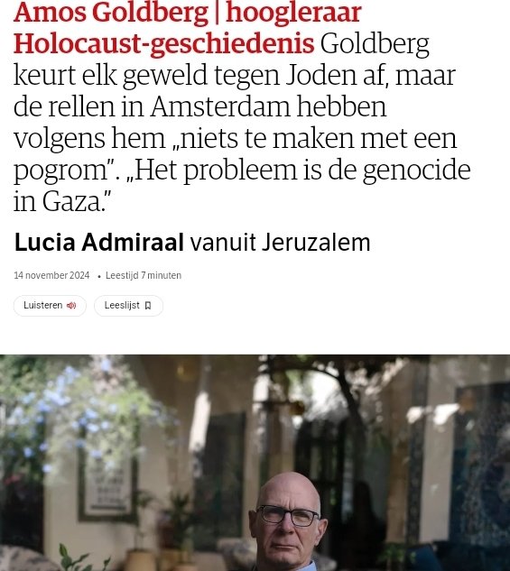 <a href="/TijsvandenBrink/">Tijs van den Brink</a> Er was geen jodenjacht. Is al driedubbel debunked. Deze expert heeft een punt achter de discussie gezet: