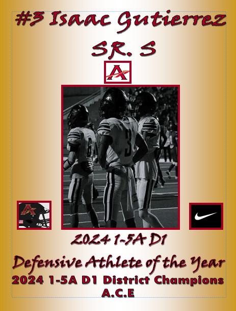 Aztecs Football (@eldo_fb) on Twitter photo Congratulations, <a href="/AztecIsaacG/">Isaac Gutierrez</a>! The Empire Is Proud Of You!!! #ACE #GoldStandard <a href="/EDAztecs_HS/">Venessa Betancourt</a> <a href="/SocorroISD/">Socorro ISD</a> <a href="/Fchavezeptimes/">Felix Chavez</a> Congratulations, <a href="/AztecIsaacG/">Isaac Gutierrez</a>! The Empire Is Proud Of You!!! #ACE #GoldStandard <a href="/EDAztecs_HS/">Venessa Betancourt</a> <a href="/SocorroISD/">Socorro ISD</a> <a href="/Fchavezeptimes/">Felix Chavez</a>
