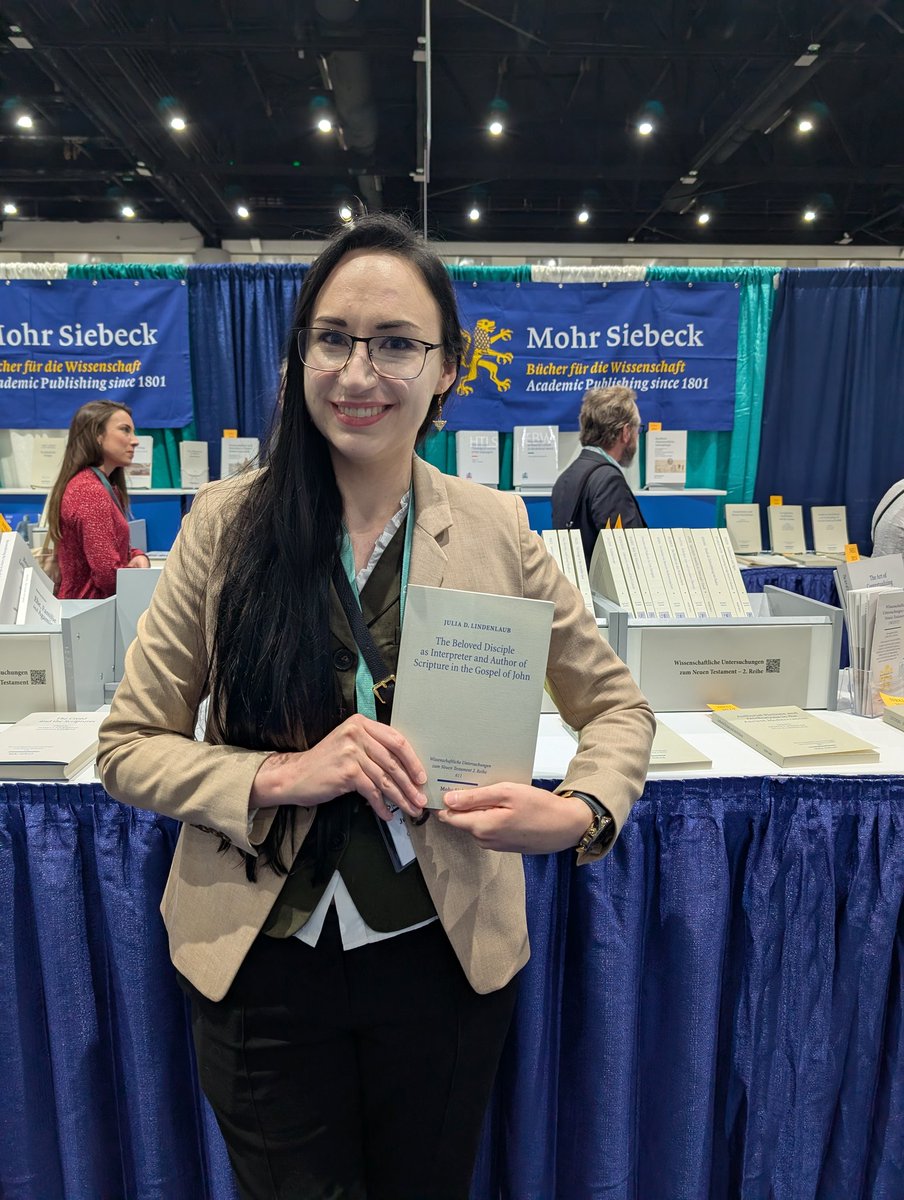 Jennifer Guo (@jenniferguo) on Twitter photo The fabulous Dr. <a href="/JuliaLindenlaub/">Dr Julia Lindenlaub</a> with her monograph at the <a href="/mohr_religion/">Mohr Siebeck Religion</a> booth at #SBLAAR24 #AARSBL24
#IAlwaysWUNTSomeMohr The fabulous Dr. <a href="/JuliaLindenlaub/">Dr Julia Lindenlaub</a> with her monograph at the <a href="/mohr_religion/">Mohr Siebeck Religion</a> booth at #SBLAAR24 #AARSBL24
#IAlwaysWUNTSomeMohr