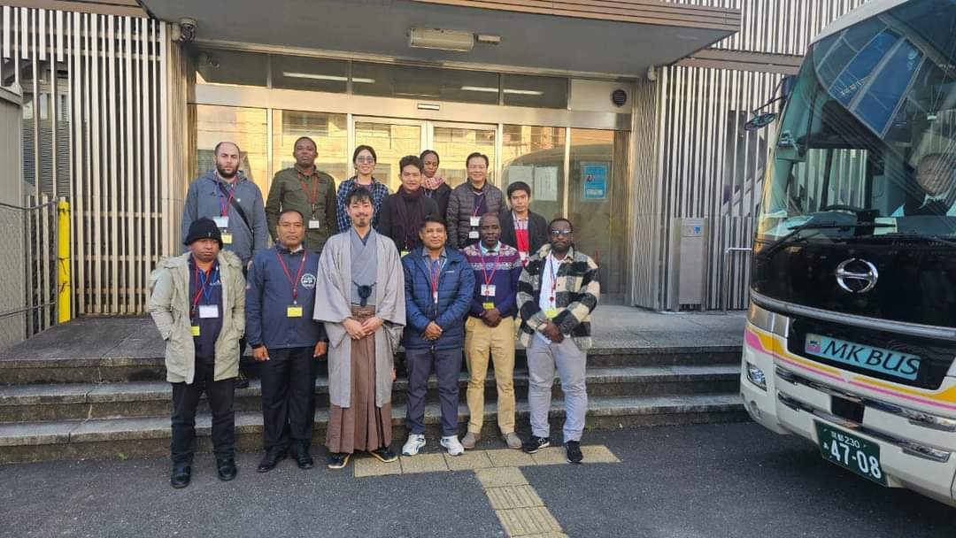 EBAFOSAci's tweet image. BRAVO ! à M. SORO Karna, Représentant du #ROSCIDET et de #EBAFOSA Côte d&apos;Ivoire dans la région de San-Pedro qui est en se moment en séjour d&apos;études et de formation au #Japon. Bon séjour studieux à toi.