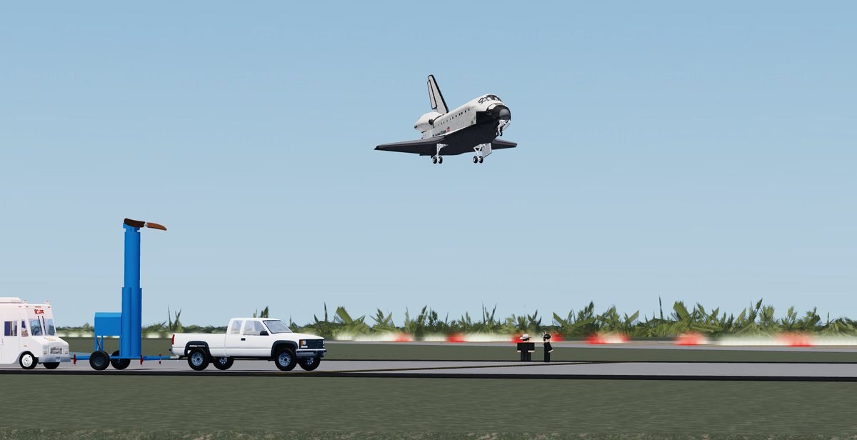 STS-95 landed without incident...😉

Thanks for coming out!

#ROBLOX #RobloxDev #RobloxEdu #NASA #SpaceShuttle
<a href="/RblxNASA/">(NASA) Roblox</a> <a href="/Roblox/">Roblox</a> <a href="/RobloxEdu/">Roblox Education</a> <a href="/NASA/">NASA</a>
