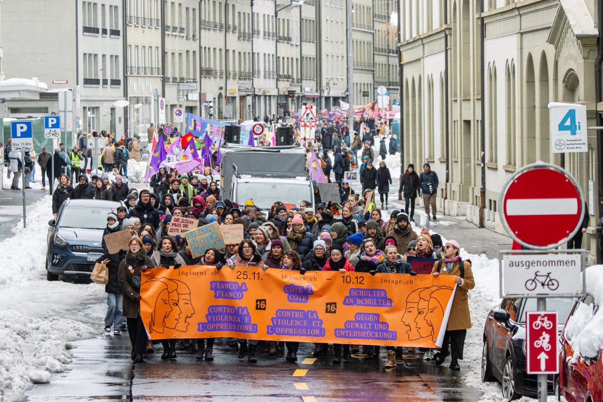 Côte à côte contre la violence 💜✊🏽