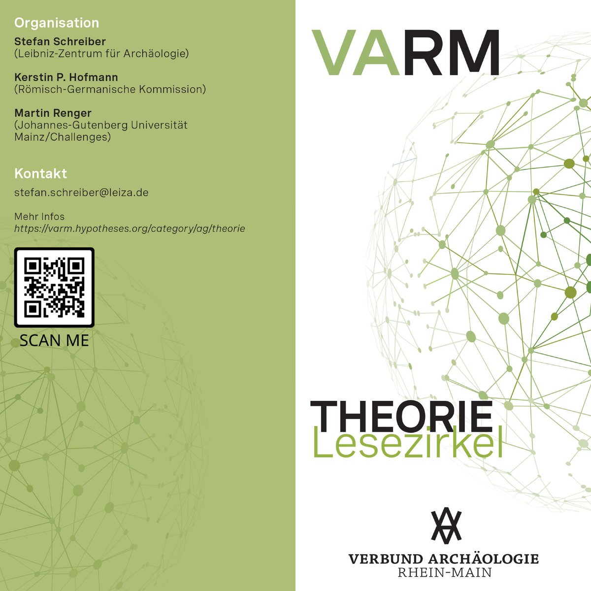 Martin Renger (@martinrenger) on Twitter photo Beim #VARM-Tag am 29.11. im #LEIZA in #Mainz werde ich gemeinsam mit @KerstinPHofmann & @schemicka auch den VARM-Theorie-Lesezirkel vorstellen. Kommt ab 13:20h vorbei & diskutiert mit uns rund um das Thema #Theorie & #Archäologie.
<a href="/leizarchaeology/">Leibniz-Zentrum für Archäologie (LEIZA)</a> @LEIZA_Friends <a href="/AgTida/">Arch. Theorie</a> Beim #VARM-Tag am 29.11. im #LEIZA in #Mainz werde ich gemeinsam mit @KerstinPHofmann & @schemicka auch den VARM-Theorie-Lesezirkel vorstellen. Kommt ab 13:20h vorbei & diskutiert mit uns rund um das Thema #Theorie & #Archäologie.
<a href="/leizarchaeology/">Leibniz-Zentrum für Archäologie (LEIZA)</a> @LEIZA_Friends <a href="/AgTida/">Arch. Theorie</a>