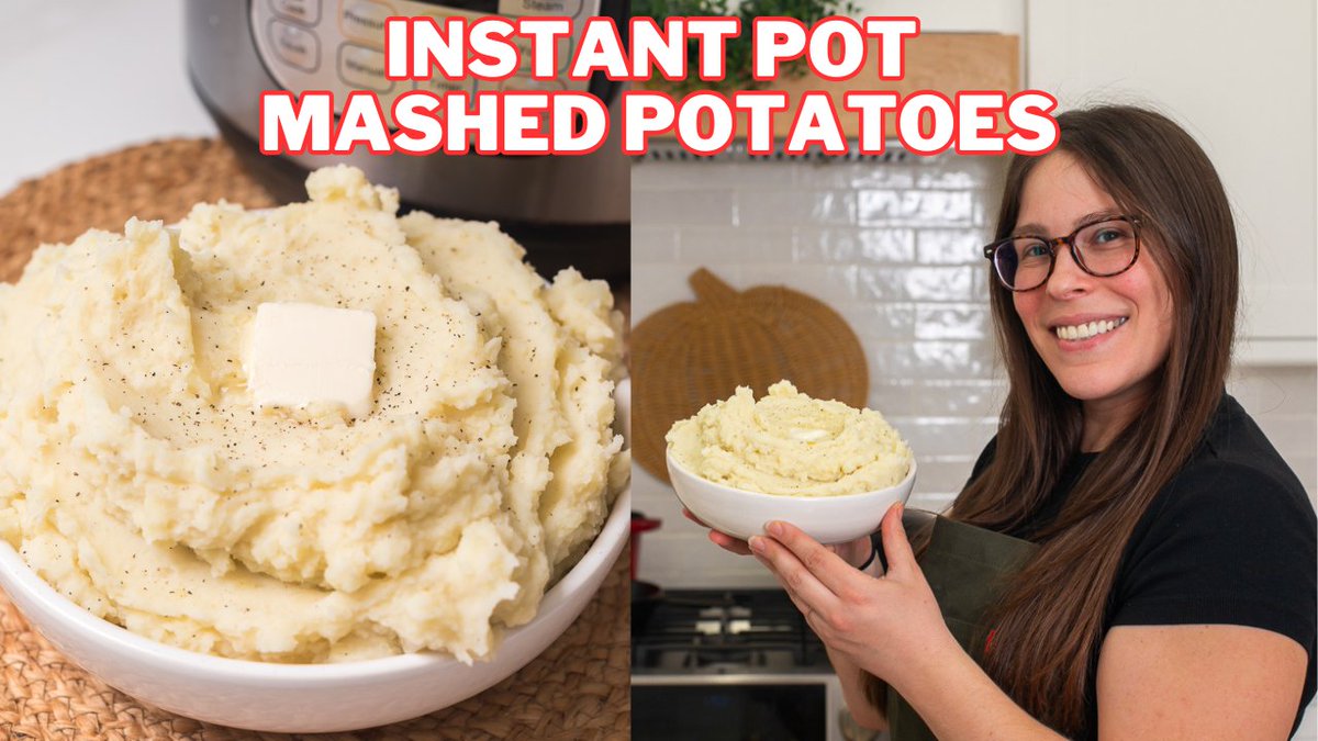 The BEST Instant Pot Mashed Potatoes Recipe for any occasion! youtu.be/ztDarOoU5Bk?si… via <a href="/YouTube/">YouTube</a>