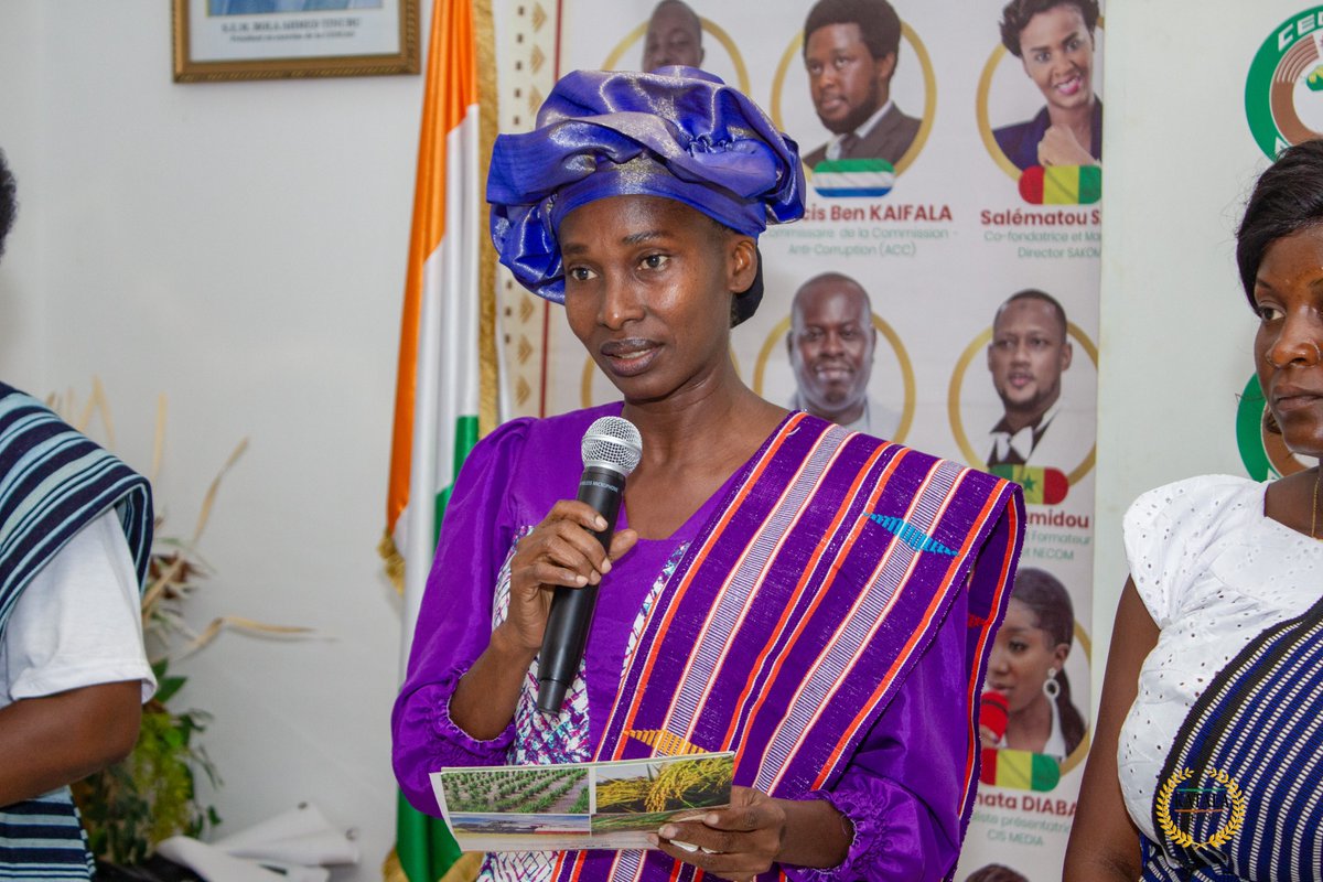 En effet KATALA CEDEAO incarne les valeurs fondamentales de leadership, de solidarité et de transformation pour l'Afrique de l'Ouest.
 Extrait de discours de Madame Kouakou Marceline représentante de la Ministre de la culture et de la francophonie Madame Françoise
#KATALACEDEAO