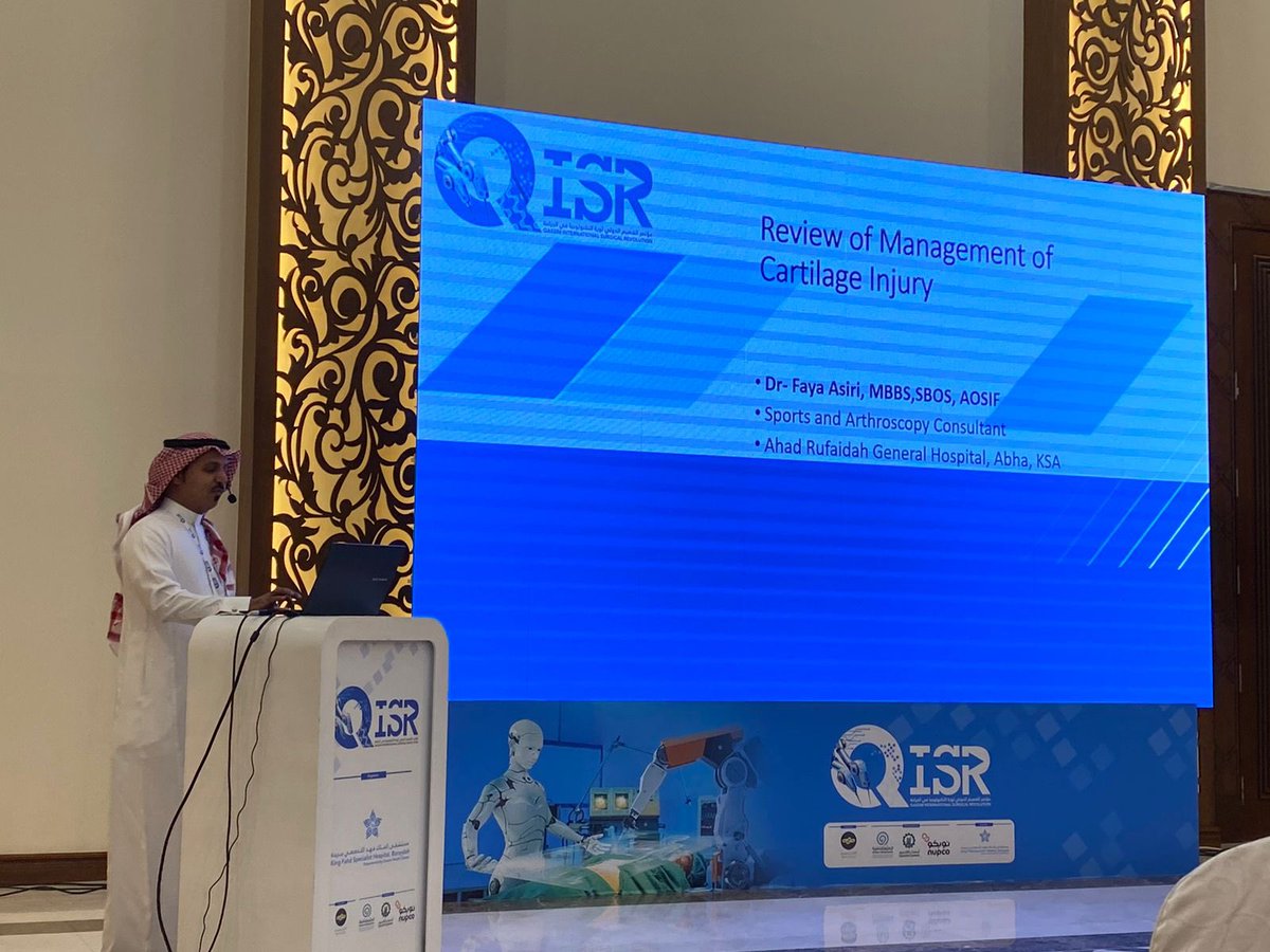 تشرفت بالأمس بالمشاركة في #مؤتمر_القصيم_الدولي في جلسة متخصصة في جراحة #الاصابات_الرياضية و المناظير مع نخبة من المتخصصين في هذا المجال من دولتنا الحبيبة و أشقائنا أهل الكويت الحبيبة شاكراً و مقدراً للمنظمين دعوتهم الكريمة