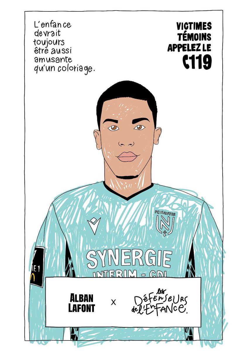 Tous Défenseurs de l’Enfance ♥️ avec <a href="/la_CNAPE/">CNAPE</a> #DéfenseursEnfance #JouonsLaCollectif <a href="/FCNantes/">FC Nantes</a>