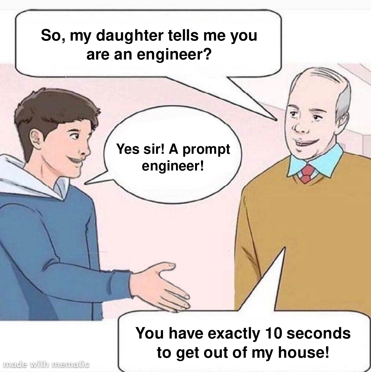 RyanEls4's tweet image. Prompt Engineering 😂