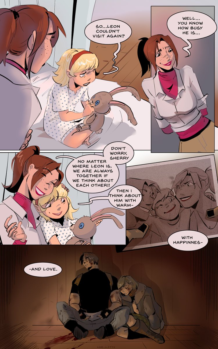 Claire visits Sherry and talk about how people dear to us are always there #ResidentEvil