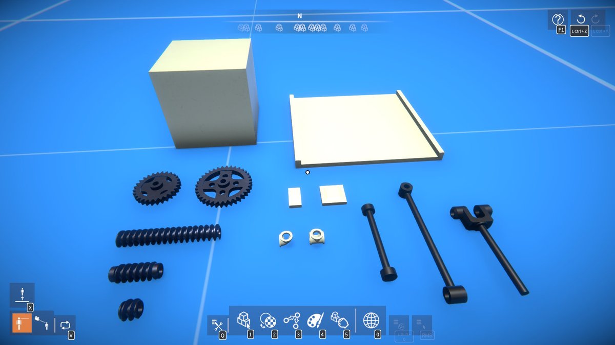 GearBlocksGame's tweet photo. Hey everyone, after taking a much needed break, I’m back to work on the game!  Here’s a small update with a selection of new parts and other improvements.

Check out release notes in game for details: https://t.co/6kFFigjm4H

#indiegames #indiedev #madewithunity https://t.co/pdKxm7PJnf
